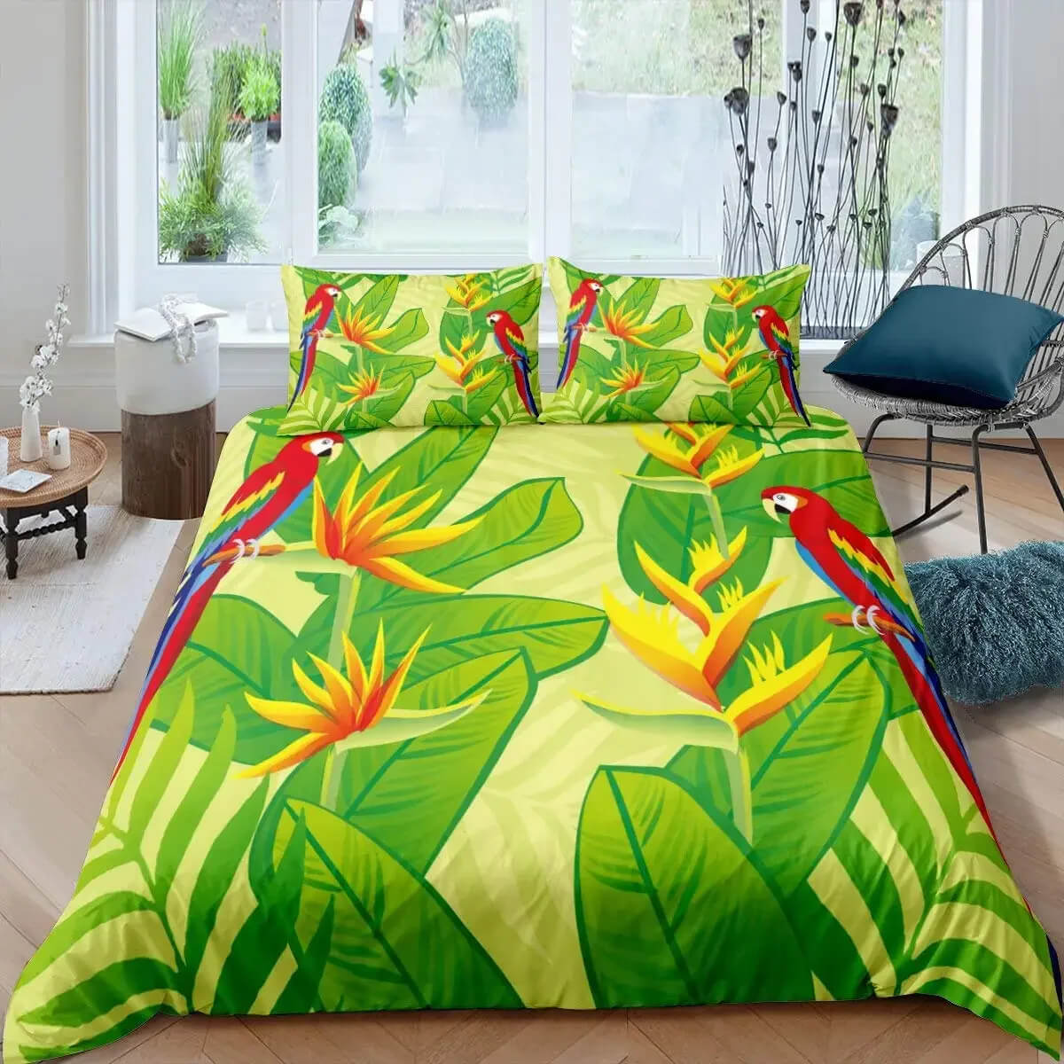 tropical bedding king single size
