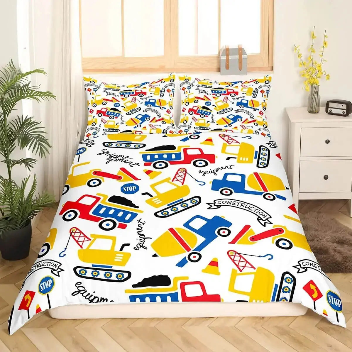 Truck Excavator Doona Cover