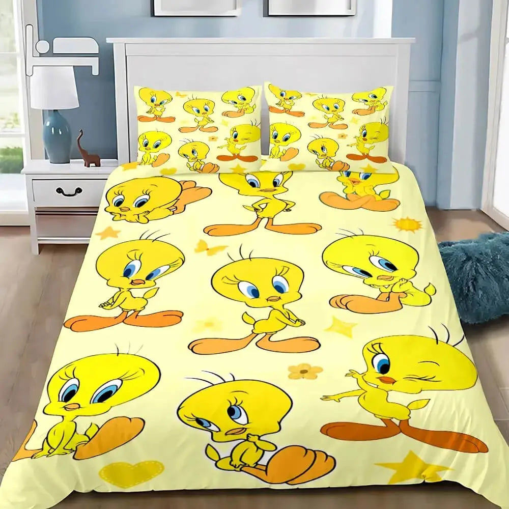 Tweety Cartoon Duvet Cover