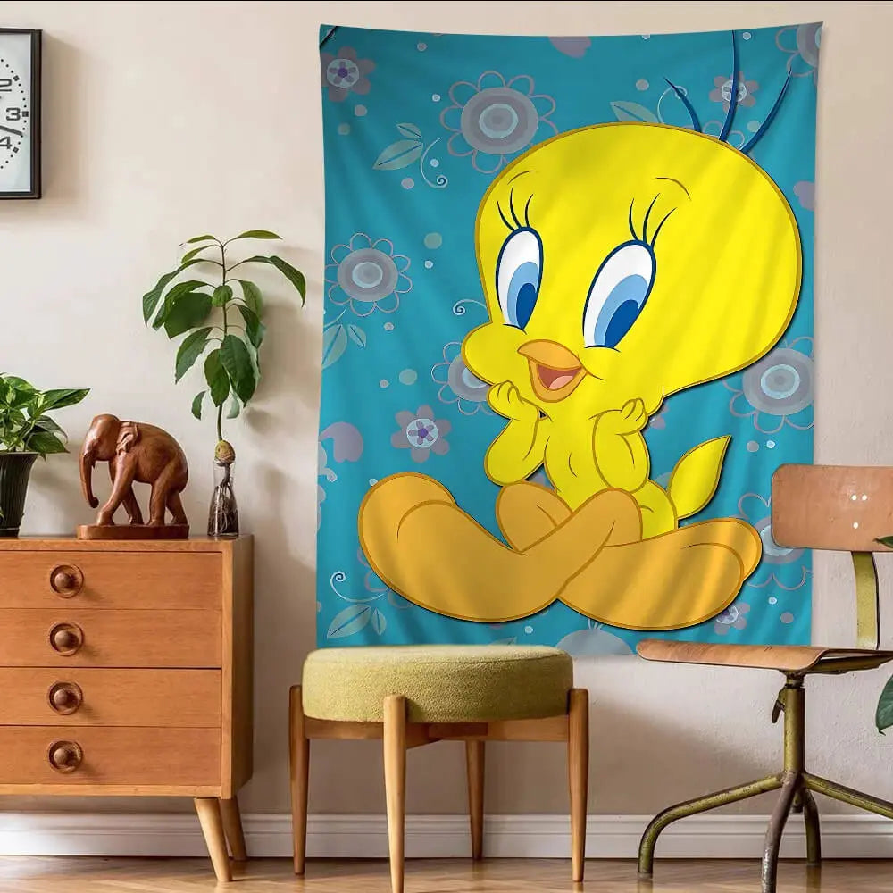 Tweety Wall Tapestry
