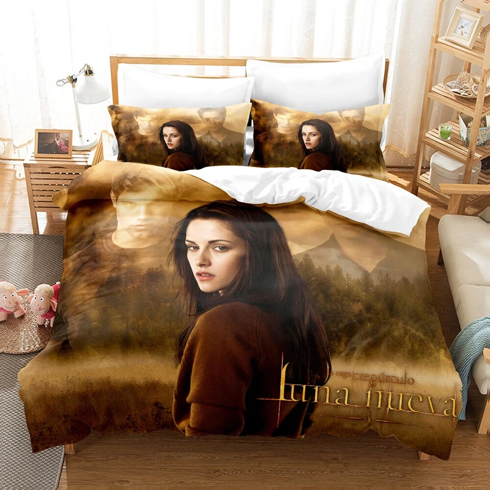 romantic movie bedding decorative set