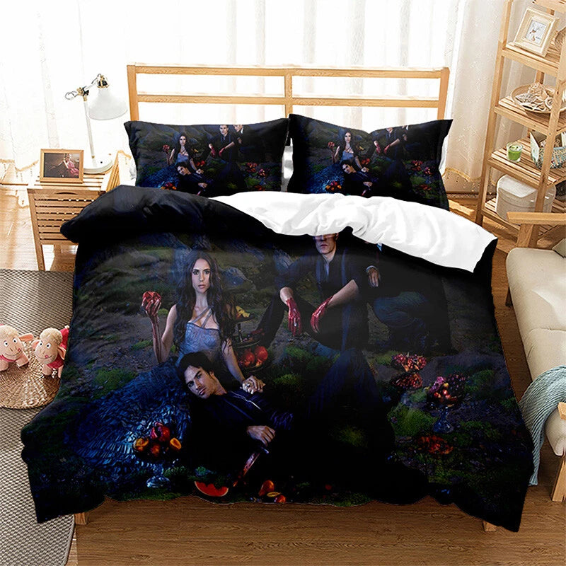 horror bedding HD print