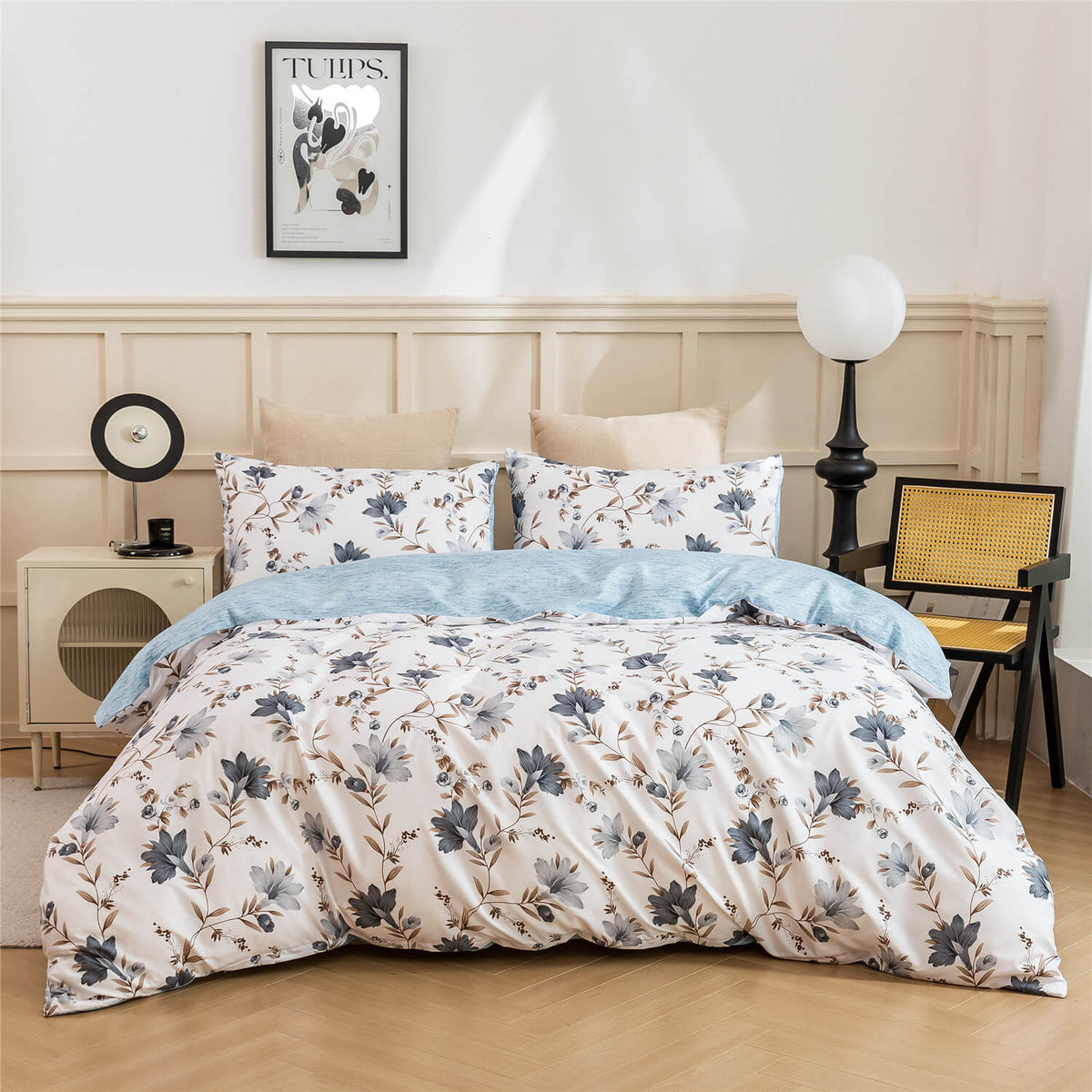 Cottagecore floral doona cover