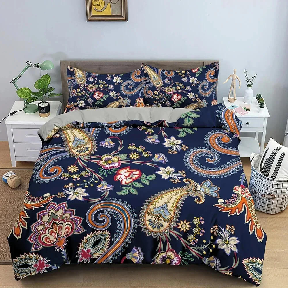 Romantic vintage floral bedding for cozy bedrooms