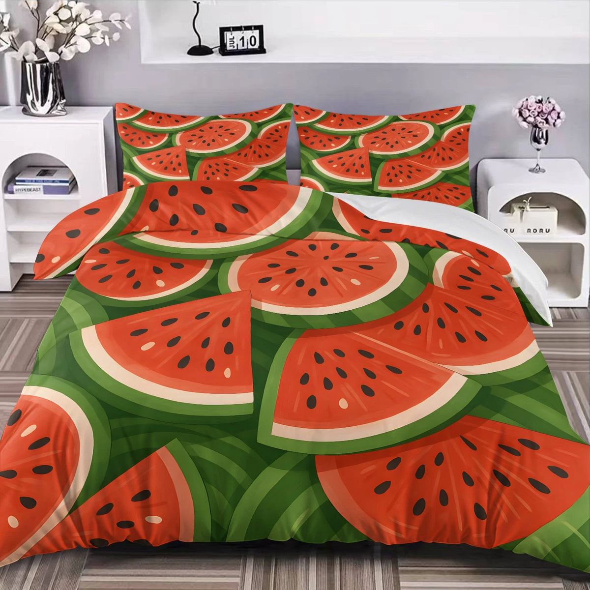 watermelon themed bedroom decor