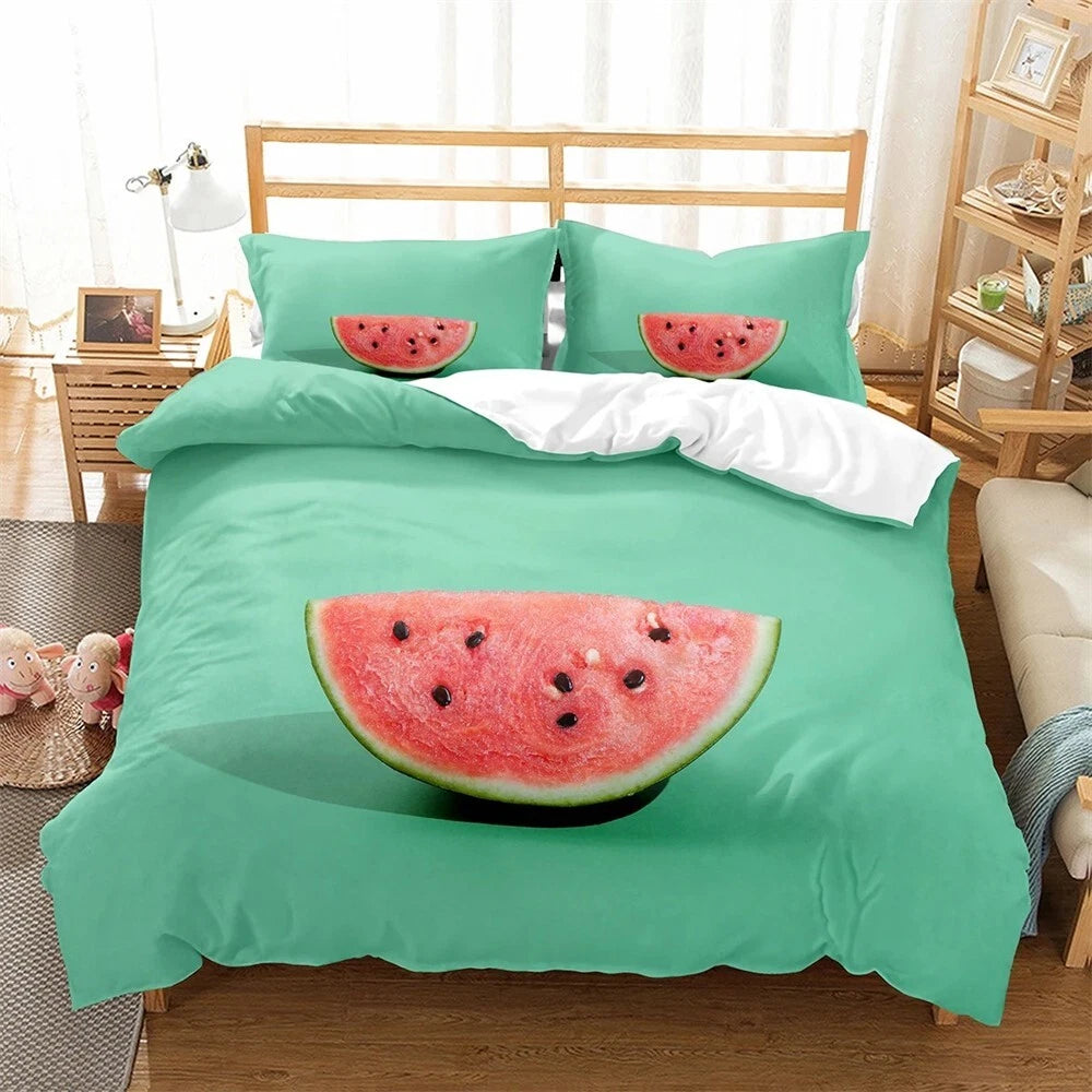 watermelon doona cover 