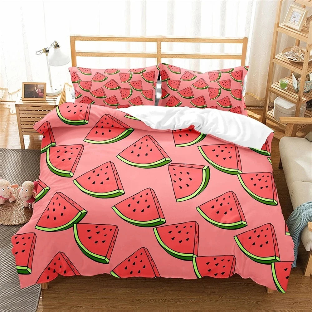 watermelon duvet cover