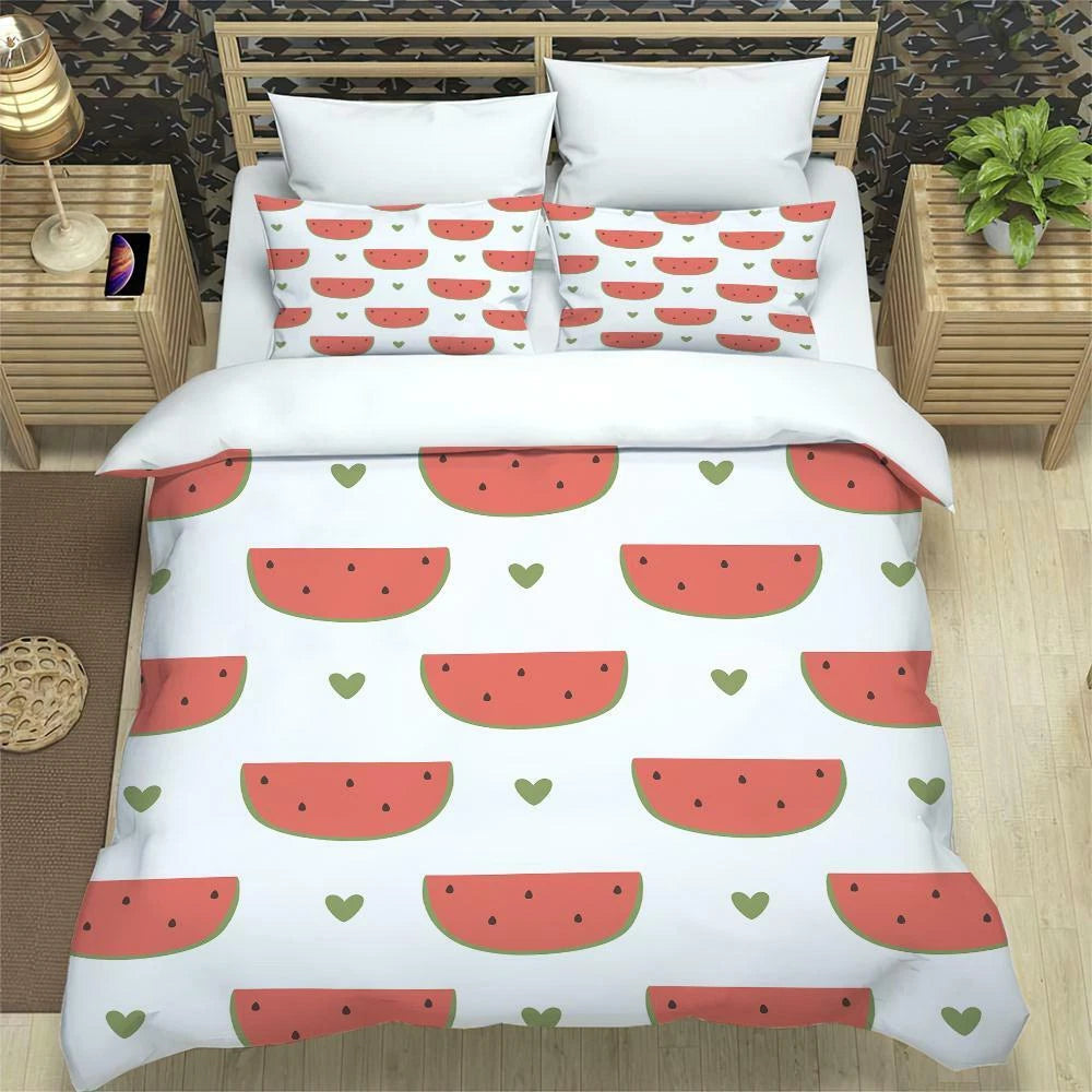 watermelon bedding aesthetic