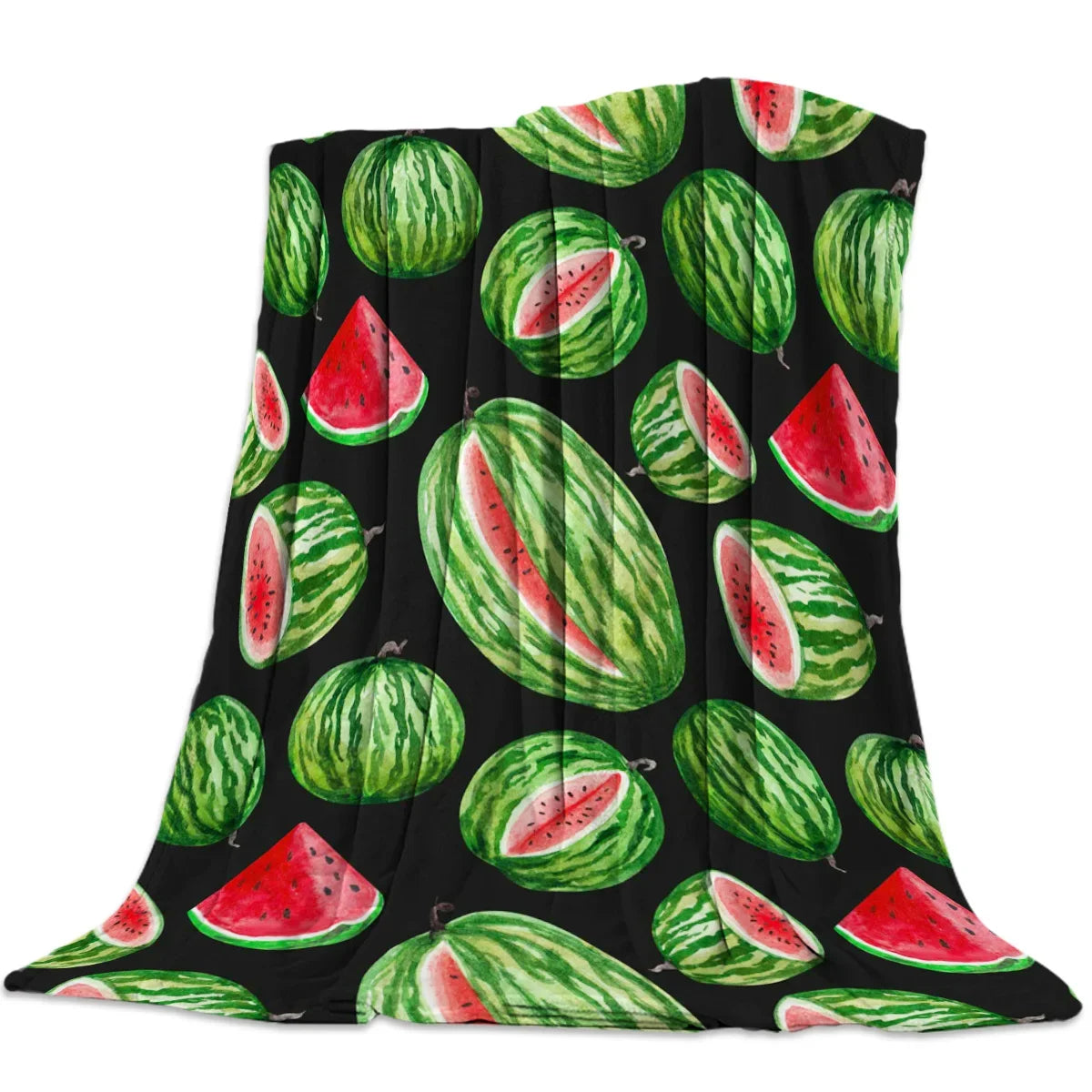 colorful watermelon blanket for aesthetic room decor