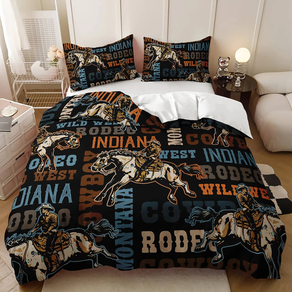 Cowboy bedroom decor bedding