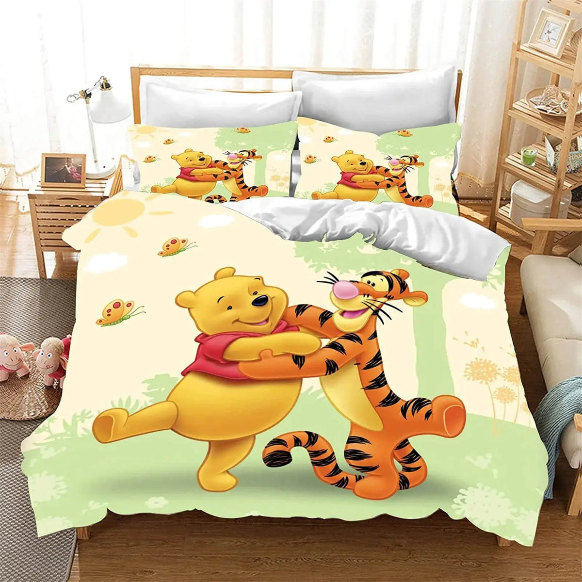 Winnie the Pooh Cartoon Doona Cover