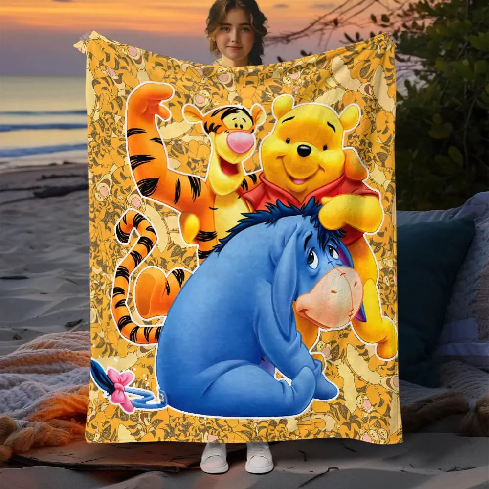 Winnie the Pooh & Tigger Throw Blanket