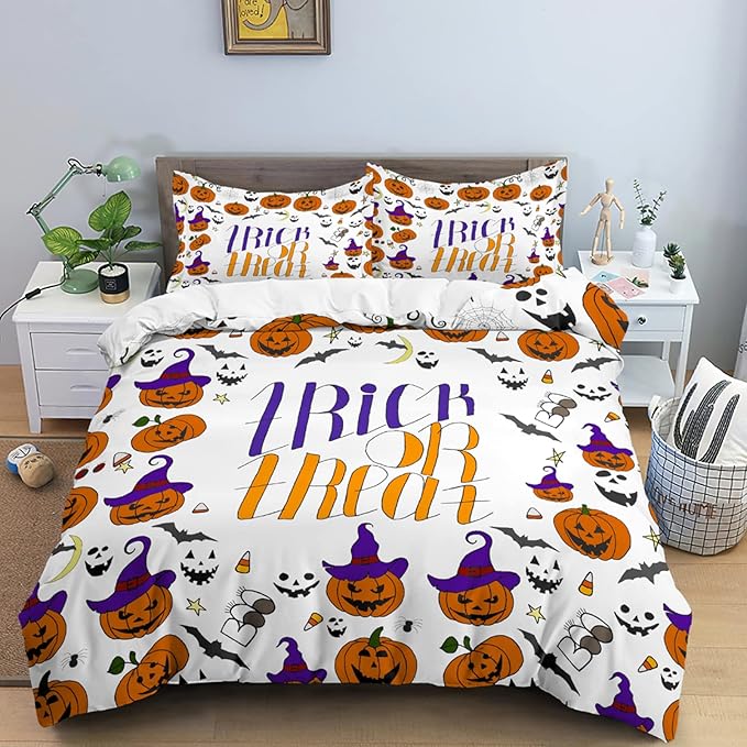 Witchy & Cozy – Kids Halloween Quilt Cover Set