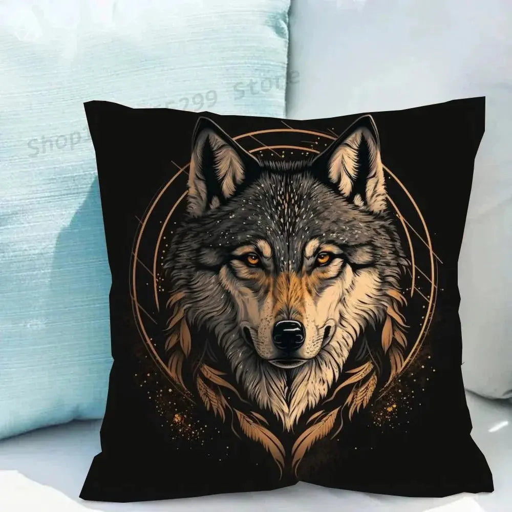 Wolf Cushion Cover My Store