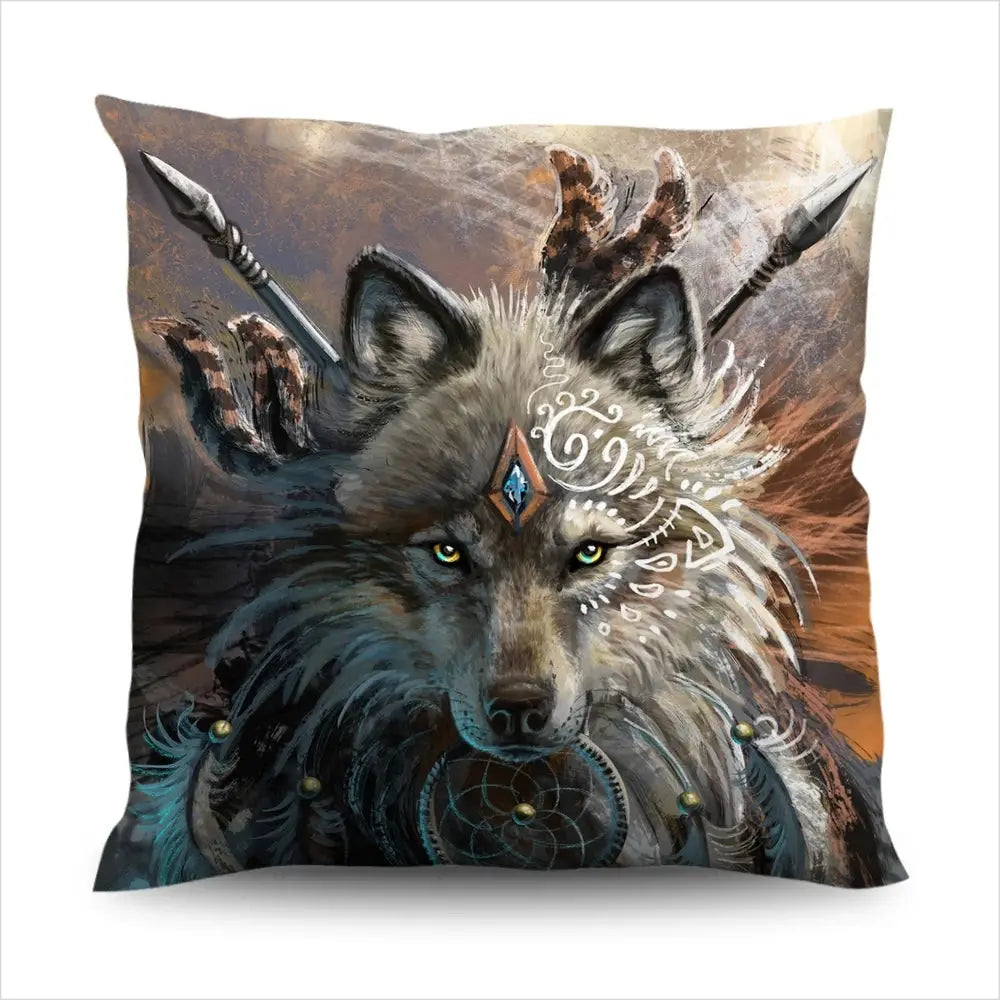 Wolf Cushion Cover My Store