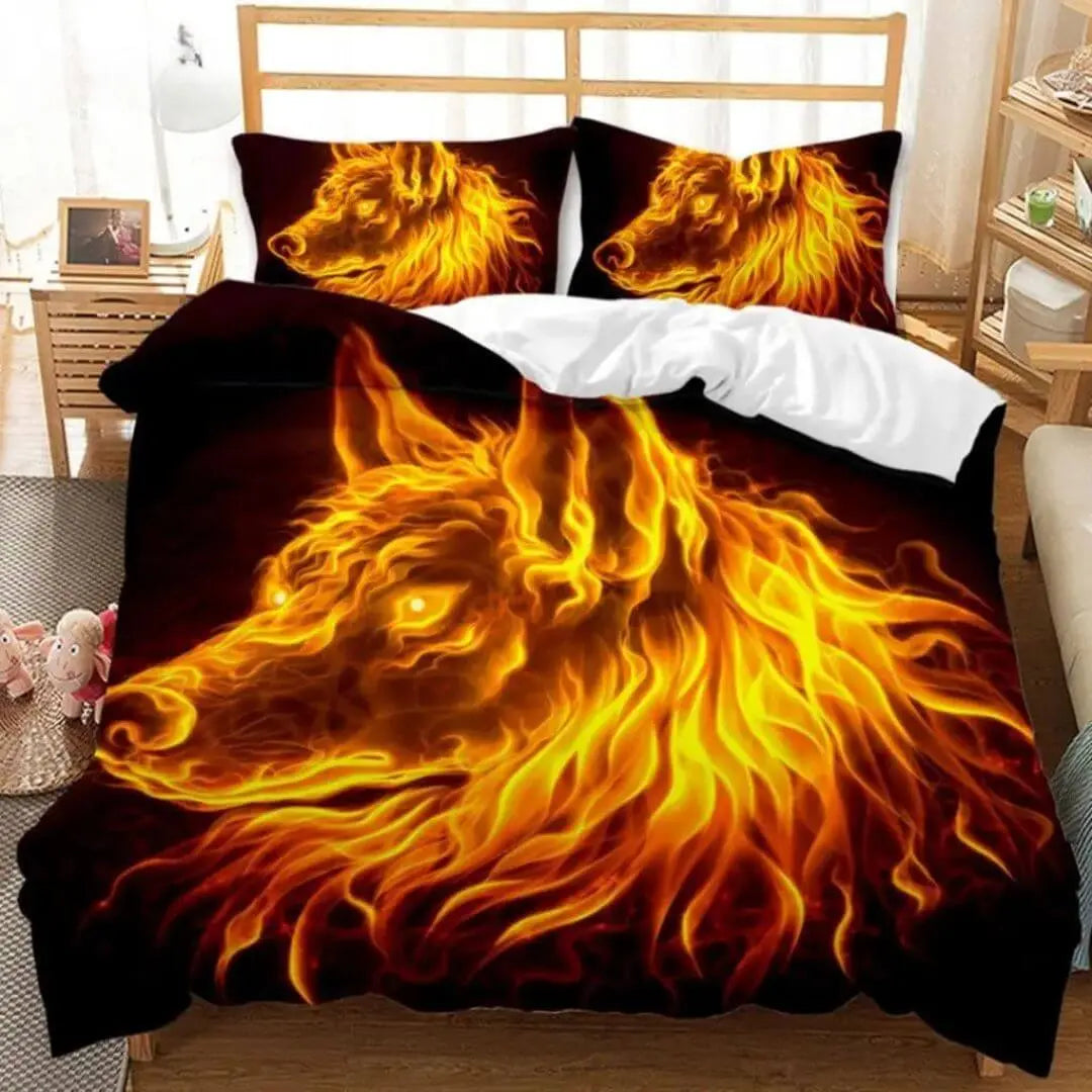 Wolf Doona Cover