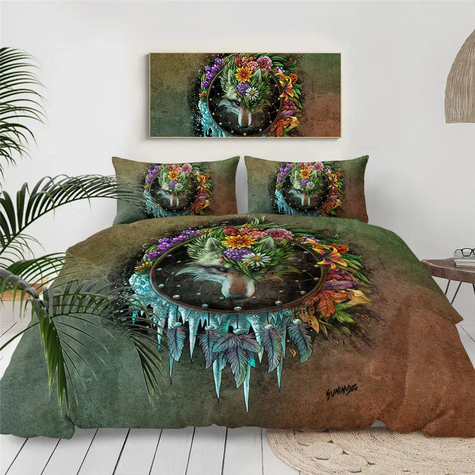 Wolf Duvet Cover My Store