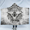 Wolf Hooded Blanket My Store