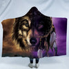 Wolf Hooded Blanket My Store