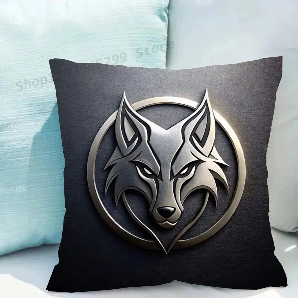 Wolf Iron Cushion Cover My Store