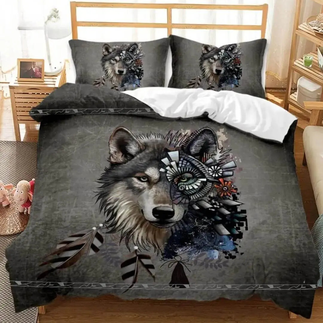 Wolf Quilt Cover