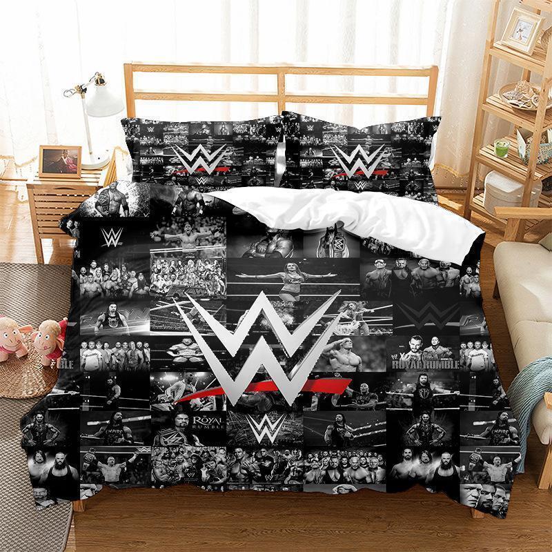 Wrestling duvet cover