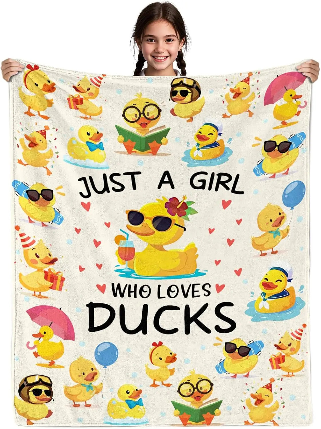 yellow duck blanket for toddler nap time