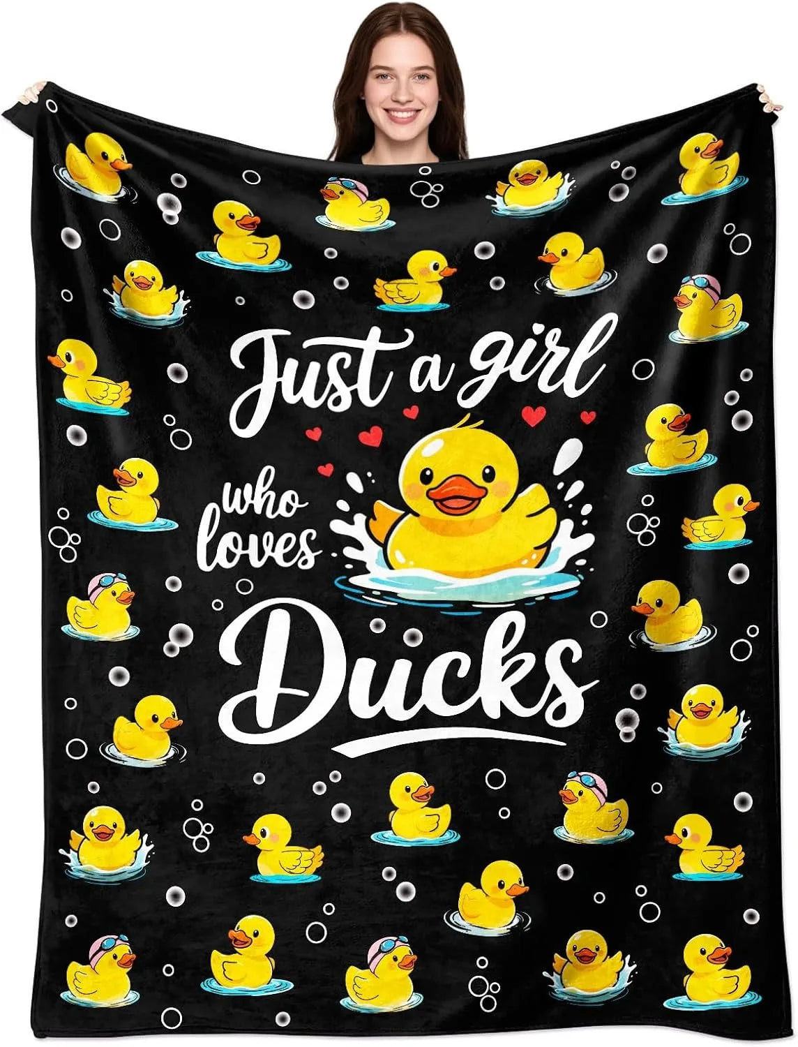 cute animal throw blanket for kids and toddlers