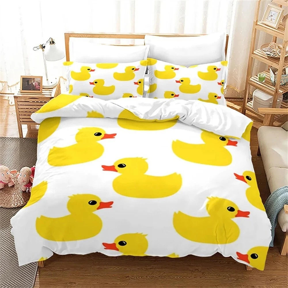 yellow duck bedding cozy design