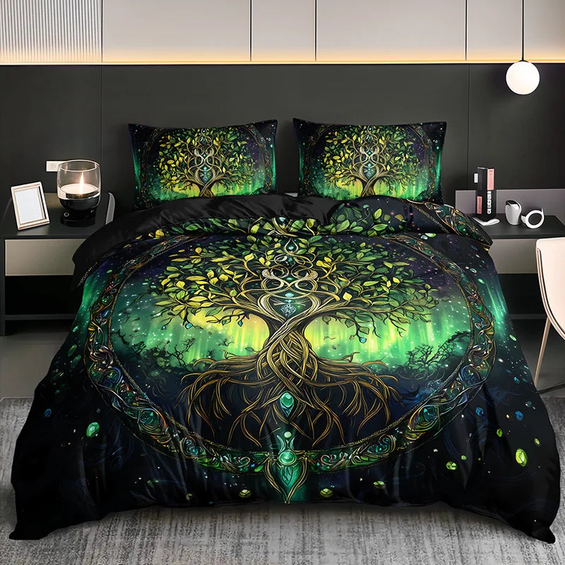 yggdrasil tree of life doona cover