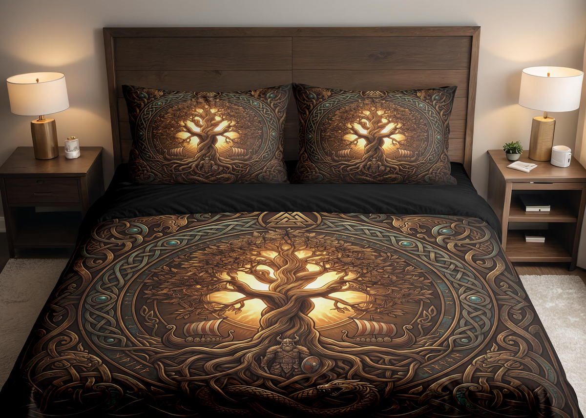 yggdrasil nature inspired doona cover