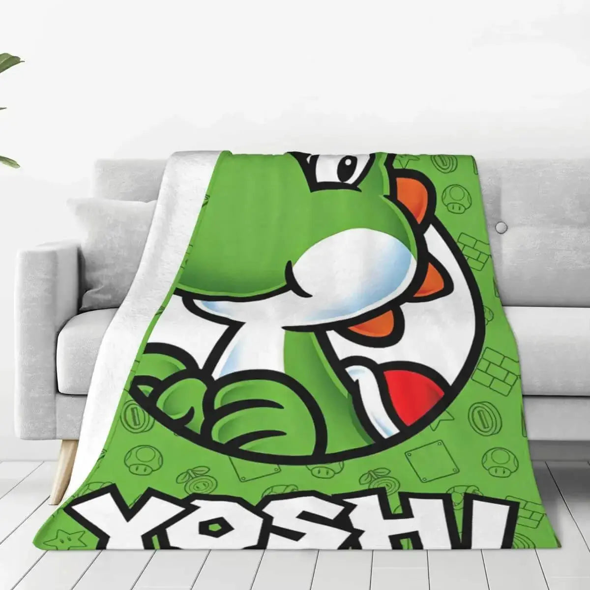 Yoshi Throw Blanket