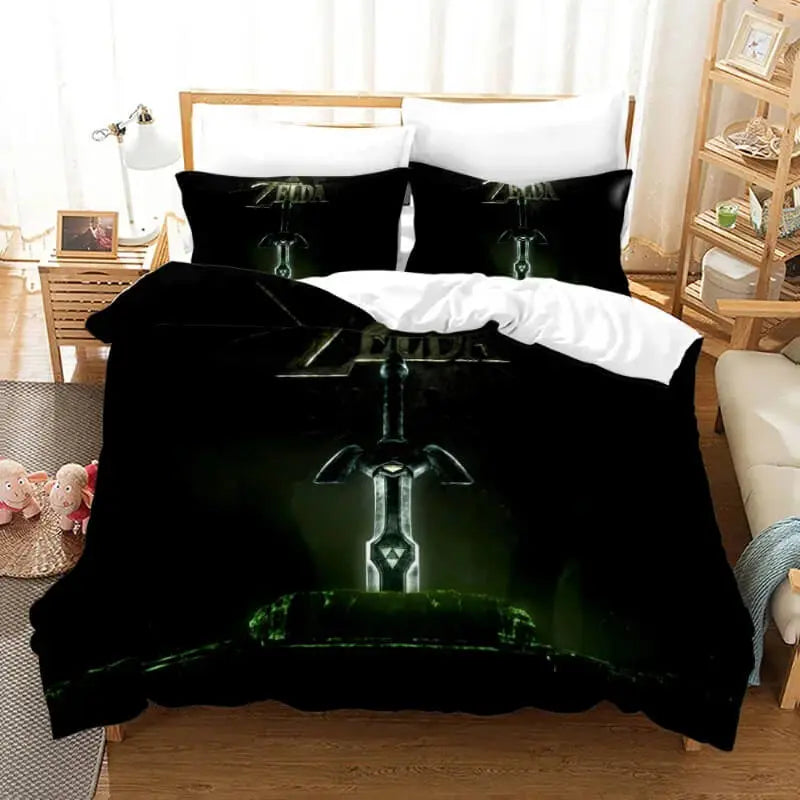Zelda Gaming Quilt Cover