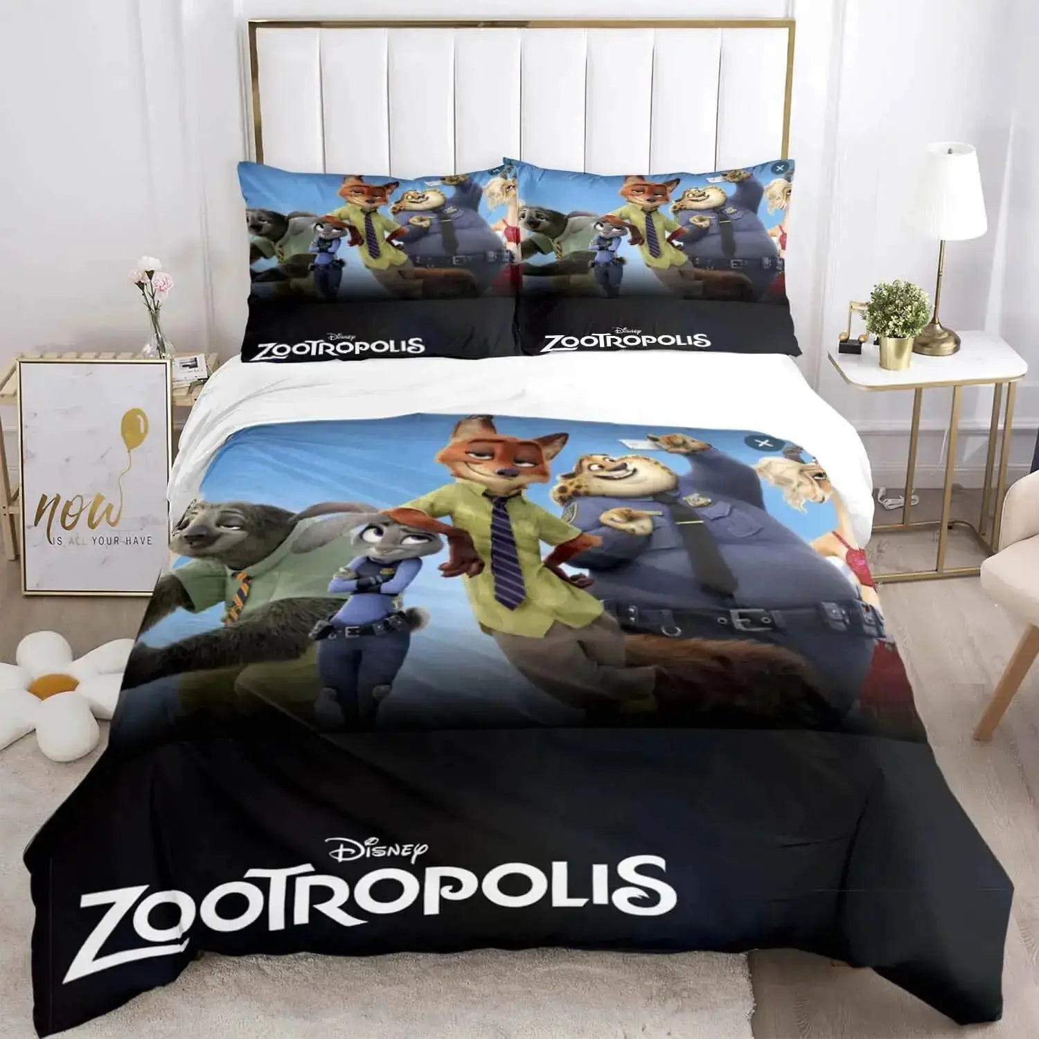 Zootopia Officer Clawhauser & Gazelle Cover Zirconic