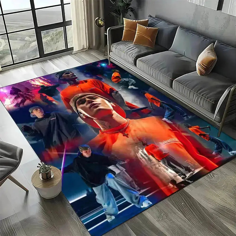 Justin Bieber Rug Zirconic
