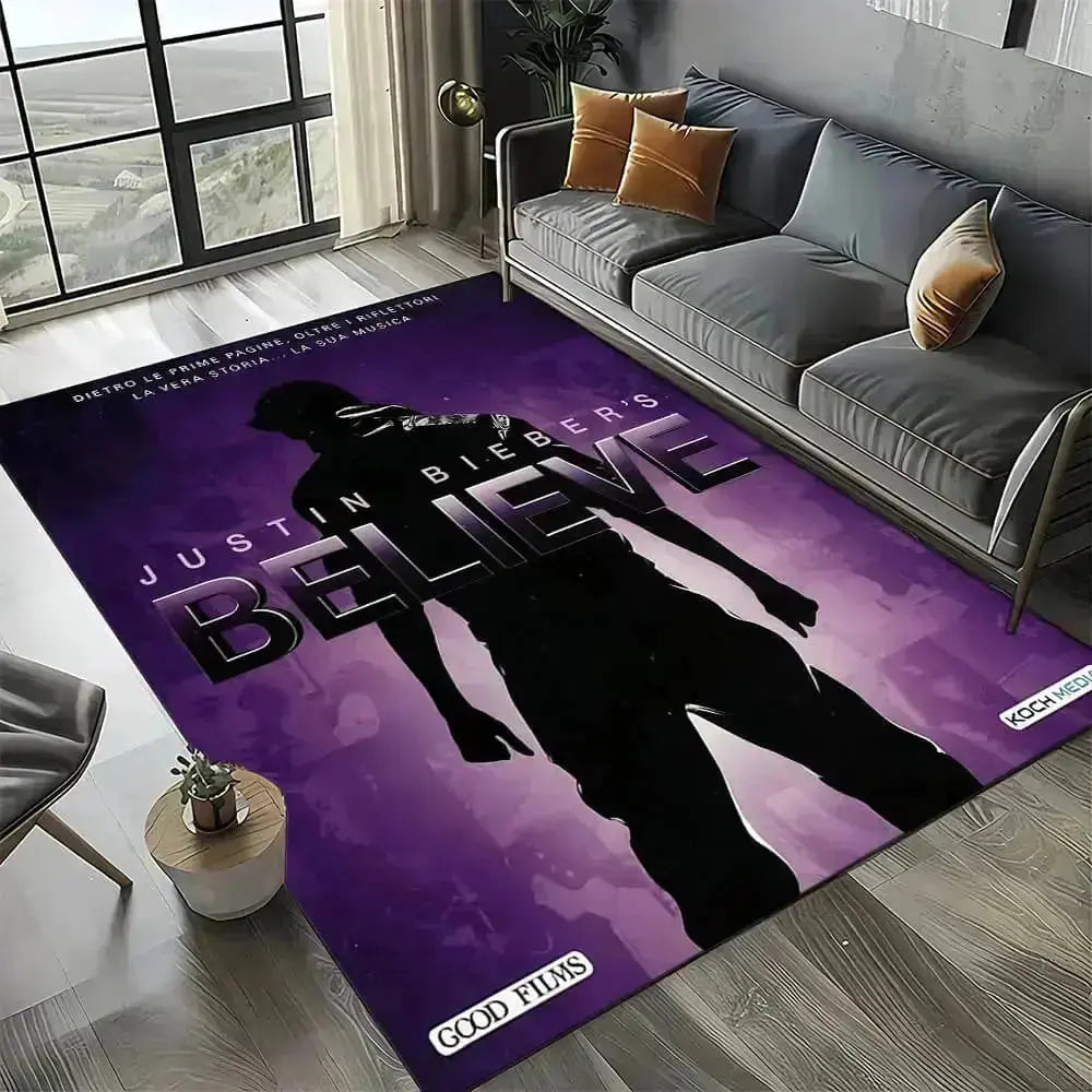 Justin Bieber Floor Mat Zirconic