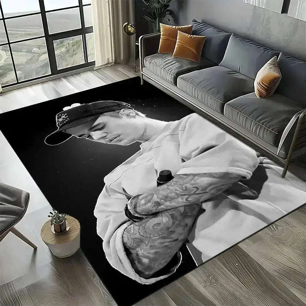 Justin Bieber Rug Zirconic