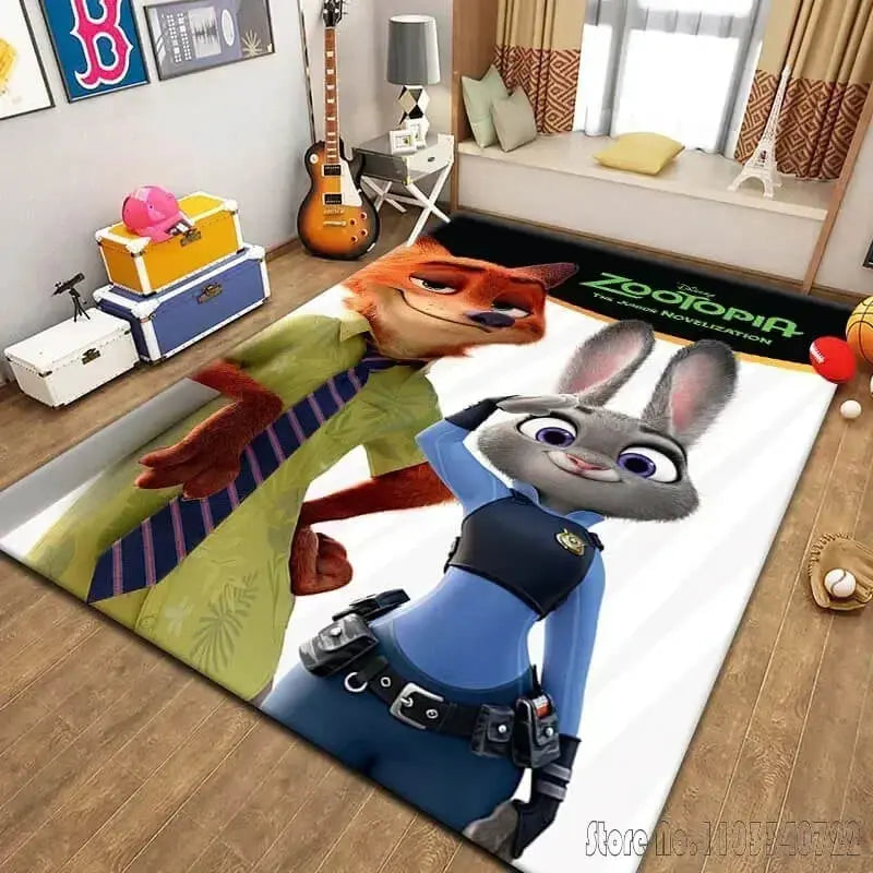 Zootopia Kids Carpet Zirconic