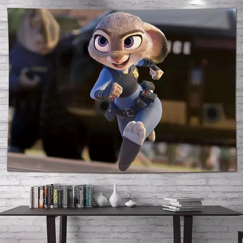 Zootopia Judy Hopps Kids Wall Banner Zirconic