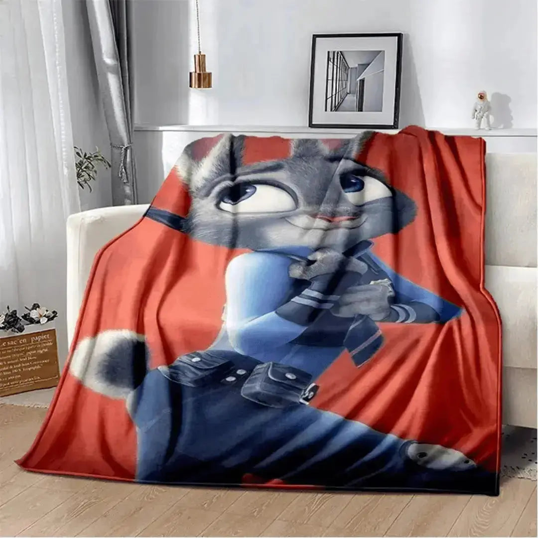 Zootopia Judy Hopps Kids Throw Blanket Zirconic