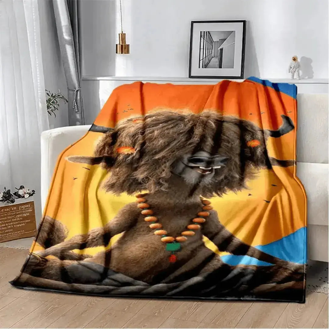 Zootopia Yax Kids Throw Blanket Zirconic