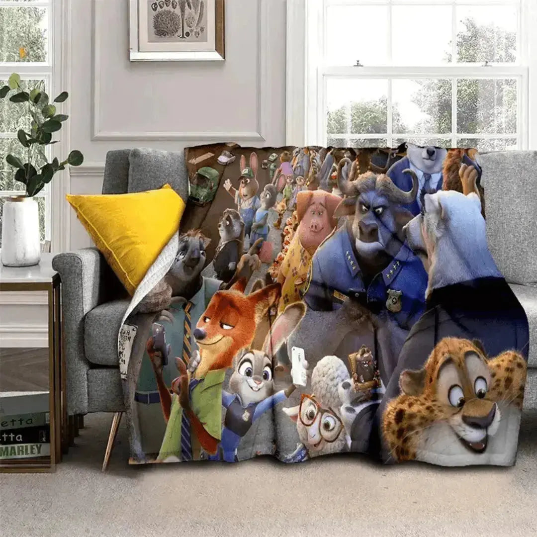 Zootopia Major Friedkin & Stu Hopps
Kids Throw Blanket Zirconic