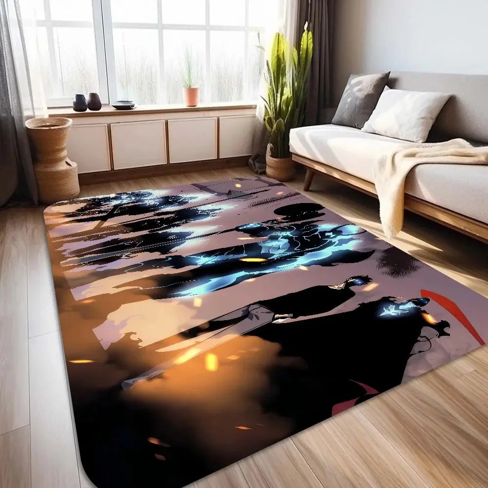 Anime rug Solo Leveling plush non-slip floor decor