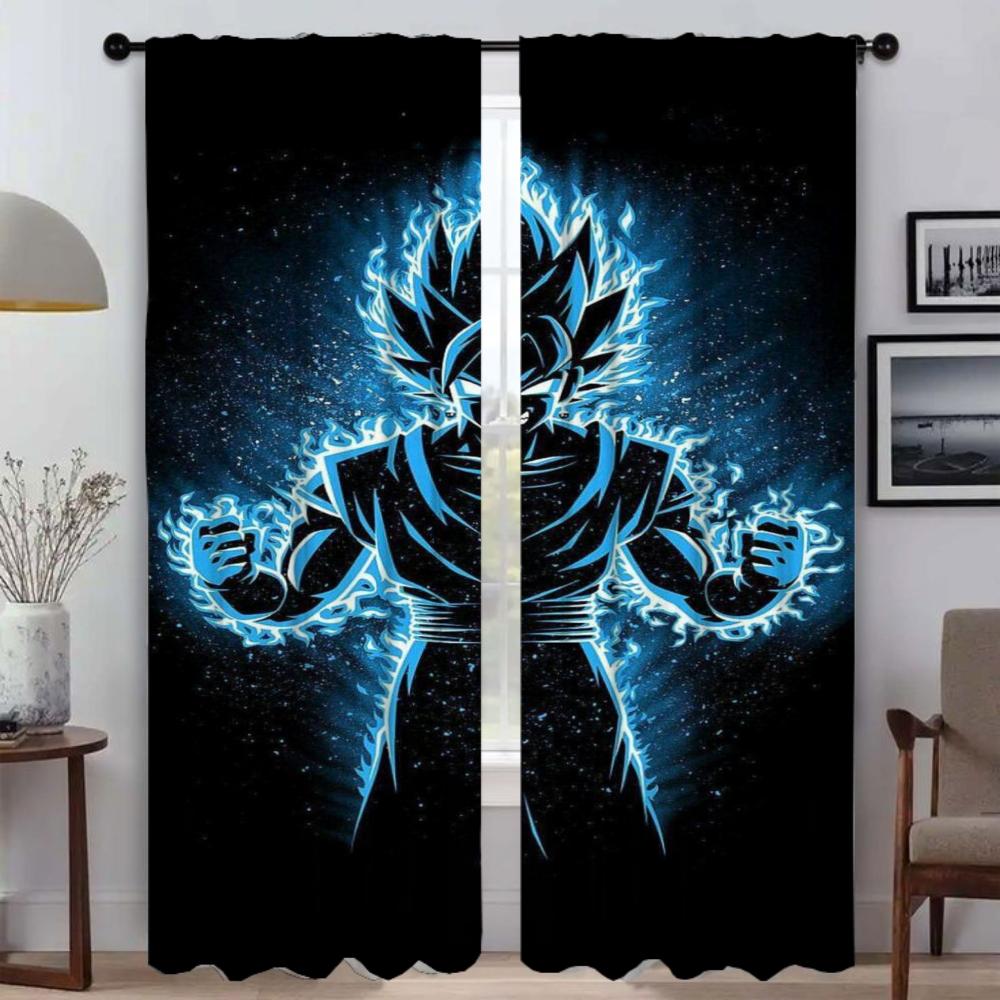 anime bedroom curtains