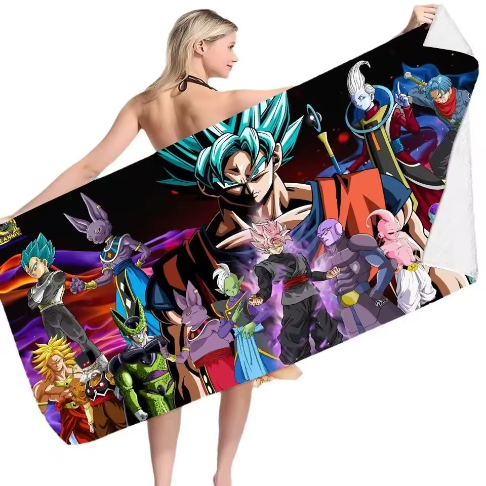anime pool towel