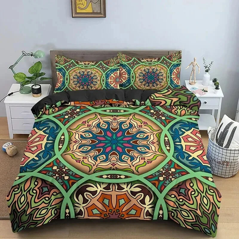 Bohemian Mandala Duvet Cover