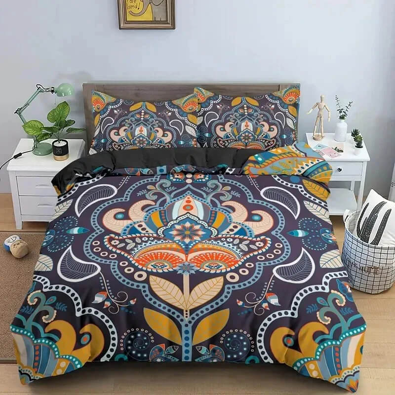 Bohemian Mandala Duvet Cover