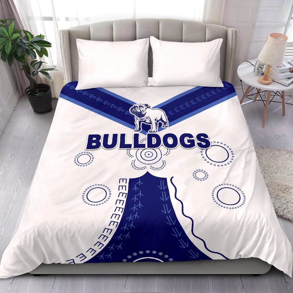 Canterbury Bulldogs NRL quilt cover bedding
