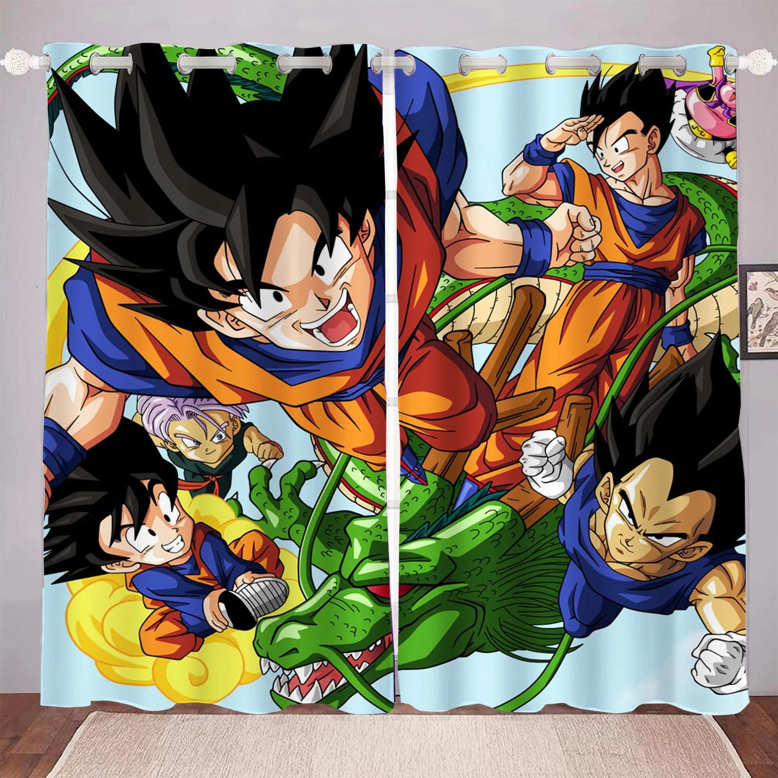 cartoon anime curtains