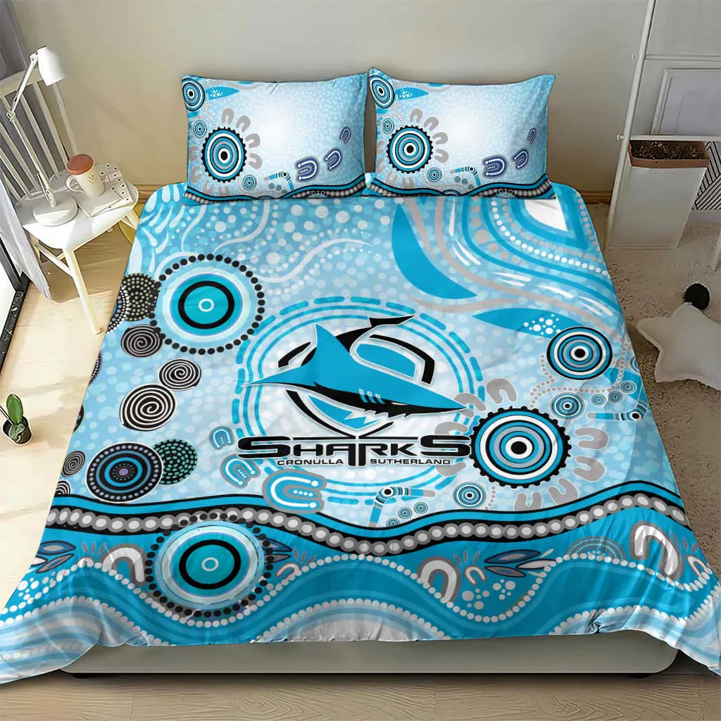 Cronulla Sharks NRL supporter bedding set